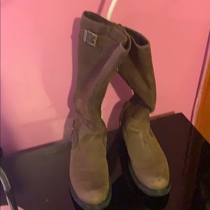 Timbaland Leather Boots, Brown - 7 women’s